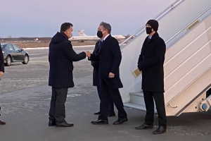 Госсекретарь США  Энтони Блинкен прибыл в Киев