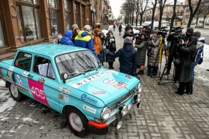 Перший український «Запорожець» вирушив на Rallye Monte-Carlo