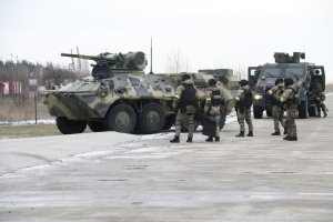 Под Киевом спецназовцы тренировались предотвращать диверсии и теракты