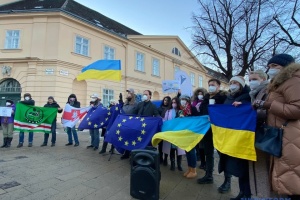 У столиці Австрії відбулася акція солідарності з Україною