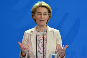 Presidenta de la Comisión Europea asegura que la UE apoyará a Ucrania en tiempos difíciles