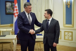 В Офисе Президента поблагодарили Пленковича и хорватов за поддержку Украины