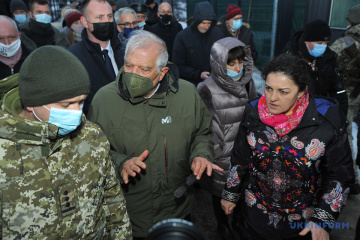 Borrell says “eyewitnessed” consequences of aggression against Ukraine