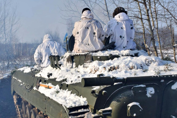 Donbas update: Invaders breach truce three times Jan 7