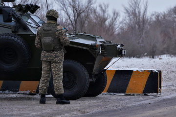 １月９日の露占領軍停戦違反２回、ウクライナ軍人１名負傷＝宇統一部隊