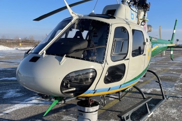 Ukrainian border guards receive two more Airbus helicopters from France