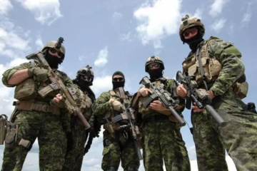 カナダ特殊部隊、ウクライナに滞在