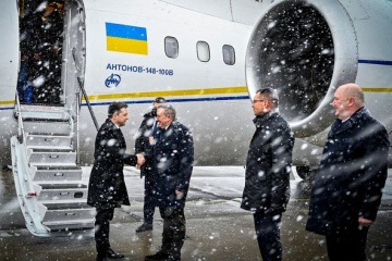 Zelensky arrives in Poland on two-day visit