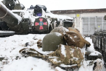 ２月２１日の露占領軍停戦違反９６回、ウクライナ軍人１名死亡、６名負傷＝宇国防省