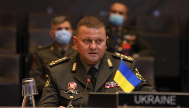Zaluzhny participa en la reunión del Comité Militar de la OTAN