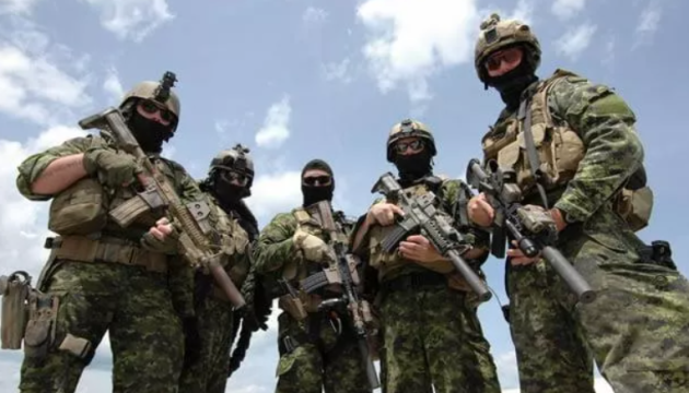 Загін спецпризначення з Канади вже тиждень перебуває в Україні - ЗМІ