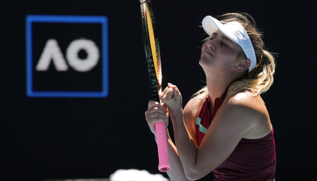 Марта Костюк поступилася шостій «ракетці» світу на Australian Open