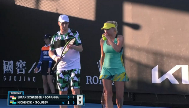Людмила Кіченок вийшла до другого кола Australian Open у міксті