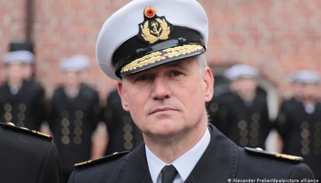 Після заяви про Крим командувач ВМС Німеччини пішов у відставку