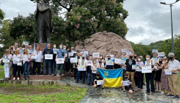 Українська громада відзначила День Соборності України у столиці Аргентини