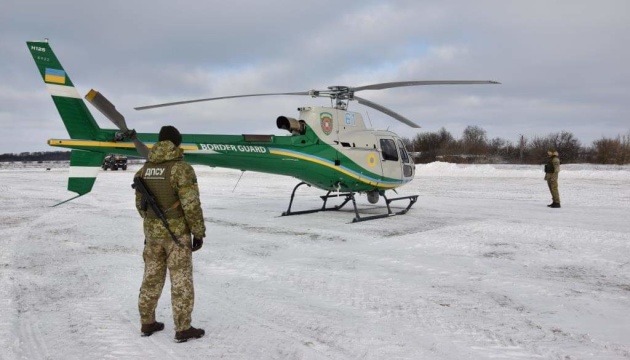 На Сумщину прибув новий прикордонний вертоліт Airbus Н125