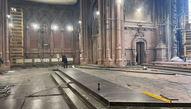 У костелі Святого Миколая в Києві завершили протиаварійні роботи