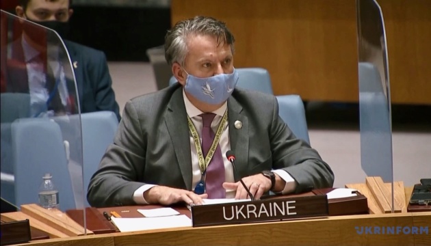 Ukraine at UNSC meeting: We cannot believe Russian declarations