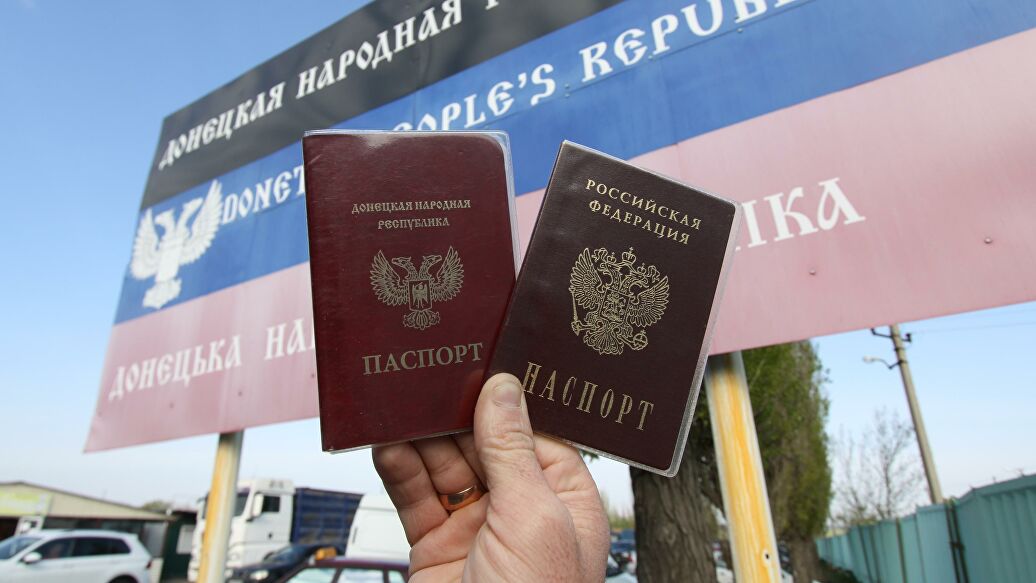 На сьогодні місцевими жителями ОРДЛО отримано понад 700 тисяч паспортів РФ