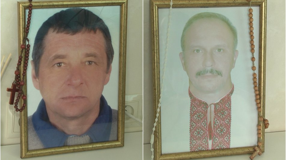 Портрети Віктора Хом’яка та Сергія Бондарчука вдома у дітей загиблих