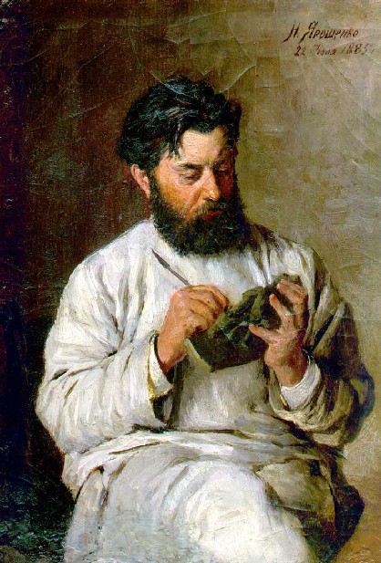 Портрет Позена роботи Миколи Ярошенка, 1885