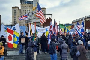 У Києві провели Міжнародний марш єдності на підтримку України