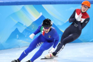 Пекін-2022: італійка Фонтана перемогла у змаганнях із шорт-треку на 500 м