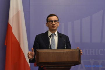 Mateusz Morawiecki: La Pologne soutient le blocus commercial total de la Russie