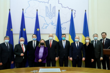 Ukrainian PM, European Parliament delegation discuss economic, security issues