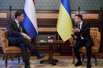 Rutte, Zelensky discuss arms supplies, Ukraine’s EU candidate status