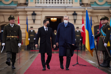 Церемонія підписання українсько-турецьких двосторонніх документів