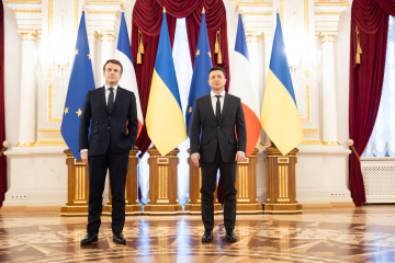 L'Ukraine et la France ont signé des documents bilatéraux