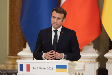 「ウクライナの欧州展望は明白」＝マクロン仏大統領
