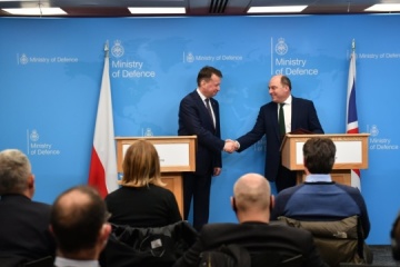 British, Polish defense ministers reaffirm support for Ukraine’s territorial sovereignty 