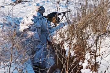 ２月９日の露占領軍停戦違反１回＝ウクライナ統一部隊