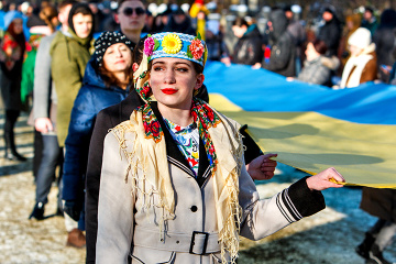 Ukraine feiert heute Tag der Einigkeit