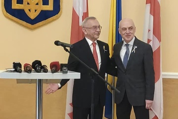 Georgischer Außenminister unterstützt die Ukrainer in ihrem Kampf um Freiheit und Unabhängigkeit