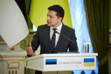 Zelensky invites Estonian business to invest in Ukrainian projects