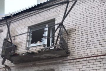 Besatzer schießen auf Ortschaften in Region Luhansk mit Geschützen und Raketenwerfer