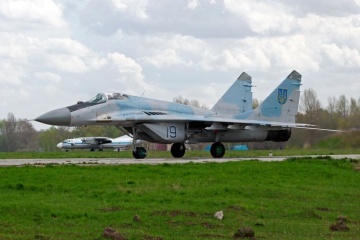Alcaldesa: La base aérea de Vasylkiv está bajo fuego