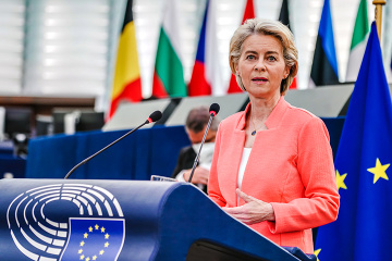 Przewodnicząca Komisji Europejskiej - Chcemy widzieć Ukrainę w UE