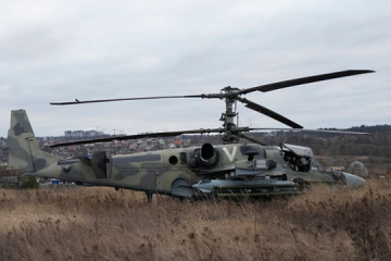 Saporischschja: Luftabwehr der Nationalgarde schießt Kampfhubschrauber Ka-52 ab