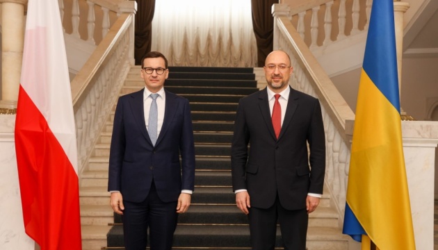 Shmyhal, Morawiecki meet in Kyiv