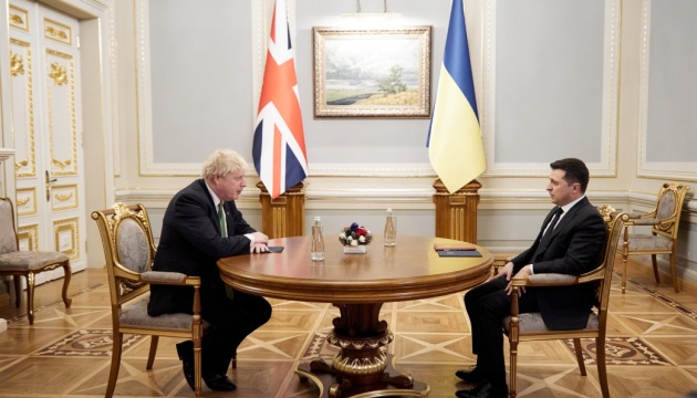 Naval bases will help us a lot, Zelensky tells Johnson