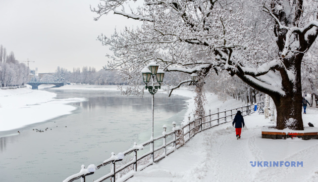 Україні цього тижня прогнозують снігопади та морози до -23° 