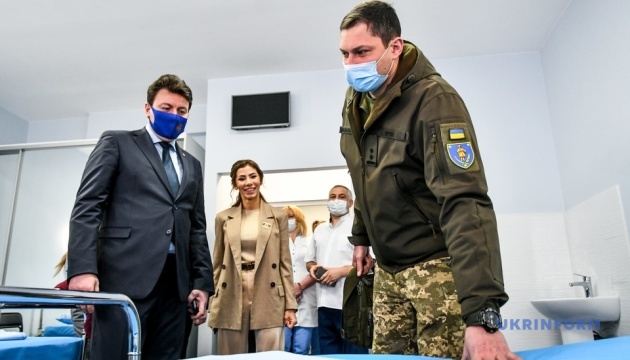 У Запоріжжі відкрили оновлене госпітальне відділення для учасників бойових дій