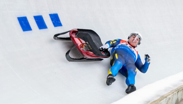 Українські саночники поза топ-20 в перших заїздах Олімпіада-2022