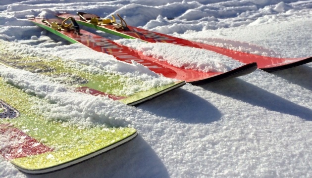 У житомирському дитсадку дітей навчають кататися на лижах