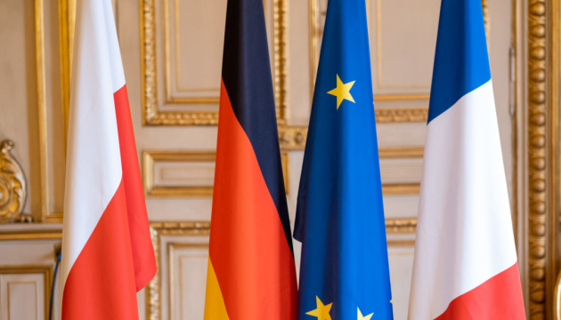 Лідери Франції, Німеччини та Польщі у понеділок обговорять подальшу підтримку України