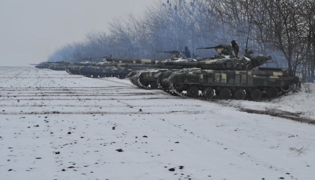 Massive exercises across Ukraine to work out defense against tank offensive